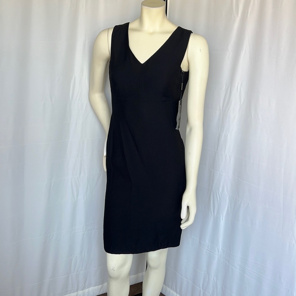 NWT Karl Lagerfeld Paris Black Bodycon Cocktail Dress